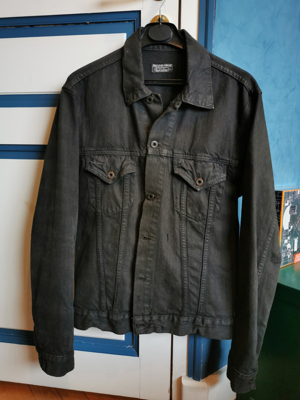 Veste jeans noir Ralph Lauren M