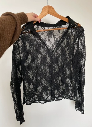 Haut en dentelle, merk: Vintage Dressing, staat: Heel goed, maat: S / 36 / 8, € 10,00, € 11,20 inclusief Kopersbescherming