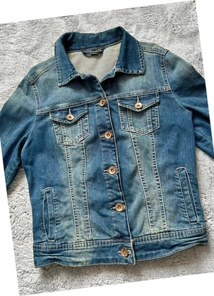 Veste en jean Pimkie - Bleu foncé effet vintage - Taille 36 (S), marque: Pimkie, état: Très bon état, taille: S / 36 / 8, 10,99 €, 12,24 € Protection acheteurs incluse