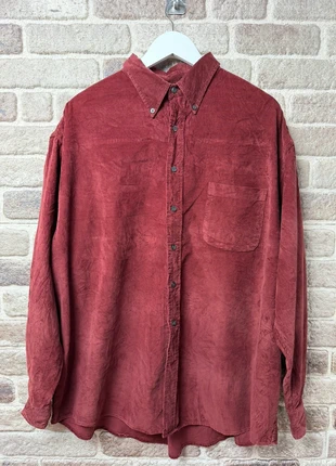 Vintage St John’s Bay Corduroy Burgundy Red Ling Sleeve Shirt Size XL, brand: St. John's Bay, condition: Very good, size: XL, £18.00, £19.60 includes Buyer Protection