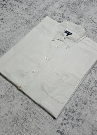 Chemise Sans Manche GANT L Chemisette homme blanche 100% coton Whisper Poplin col boutonné, marke: GANT, zustand: Sehr gut, größe: L, 34,99 €, 37,44 € beinhaltet Vinted-Käuferschutz Pro