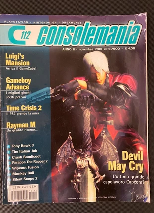 Consolemania rivista n.112 Novembre 2001, staat: Veelgebruikt, € 3,00, € 3,85 inclusief Kopersbescherming