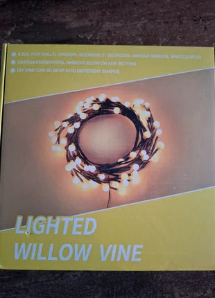 Lighted willow vine, led verlichting snoer, merk: Willow, staat: Nieuw zonder prijskaartje, € 10,00, € 11,20 inclusief Kopersbescherming Pro