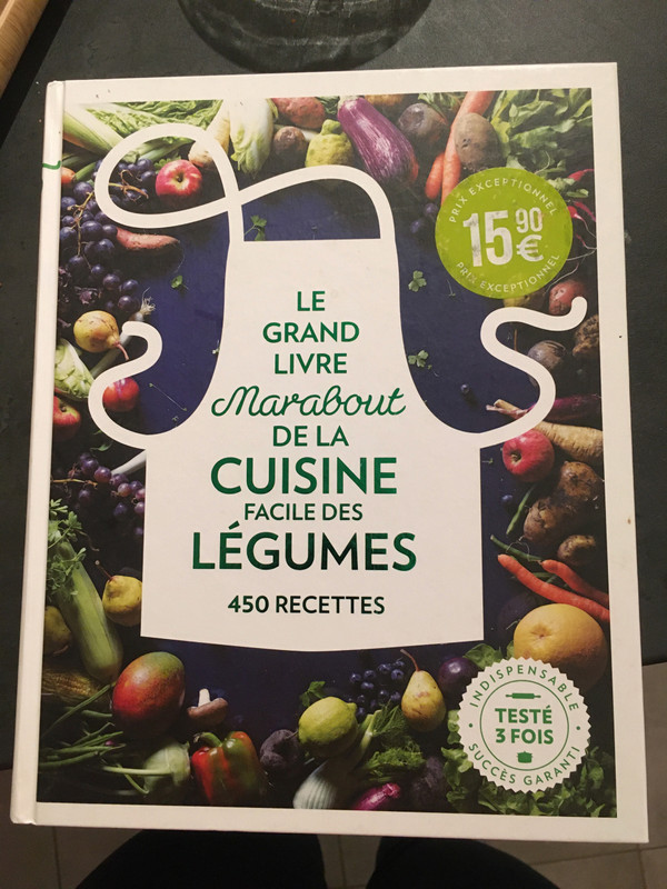 Livre De Recettes Marabout Legumes Vinted