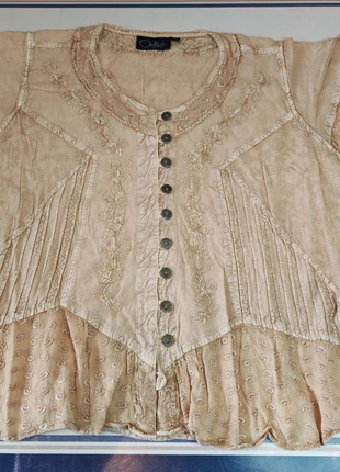 Jolie petit chemisier femme d'été à motifs, marca: Céline, estado: Satisfactorio, tamaño: XL / 42 / 14, 5,00 €, 5,95 € Protección al comprador Pro incluida