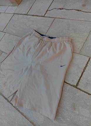 🩳 Nike Vintage 00's Beige Swim Shorts – XL Fit | Y2K Minimal Style, marca: Nike, estado: Muito bom, tamanho: XL, €20.00, €21.70 inclui Proteção do Comprador