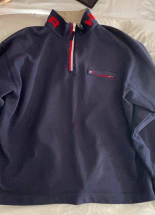 Tommy Hilfiger navy quarter zip, brand: Tommy Hilfiger, condition: Very good, size: L, £30.00, £32.20 includes Buyer Protection
