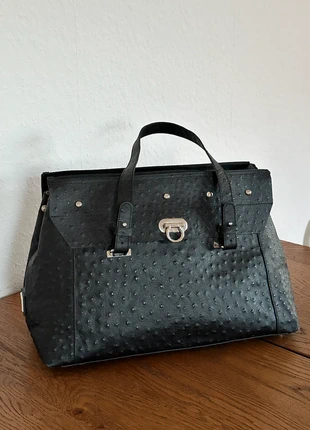 Chic Ostrich Textured Handbag, marque: Jacky & Celine, état: Très bon état, 35,00 €, 37,45 € Protection acheteurs incluse