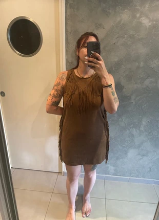 Robe marron indienne mango, marke: Mango, zustand: Sehr gut, größe: M / 38 / 10, 10,00 €, 10,70 € inklusive Vinted-Käuferschutz