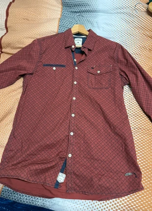 Lee Cooper overhemd – rood patroon – lange mouwen – Regular Fit, marca: Lee Cooper, estado: Muito bom, tamanho: XL, €9.95, €11.15 inclui Proteção do Comprador