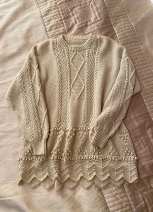 Irish aran handknit jumper, condition: New without tags, size: M / 38 / 10, €40.00, €42.70 includes Buyer Protection