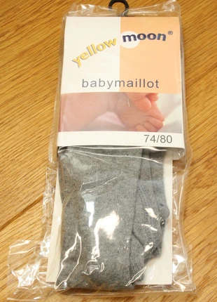 Maillot Yellow Moon 74-80 grijs, merk: Yellow, staat: Nieuw met prijskaartje, maat: 9-12 maanden / 74 cm, € 2,00, € 2,80 inclusief Kopersbescherming Pro