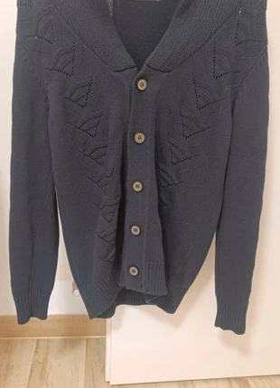 Cardigan blu uomo TMK Jeans 100% cotone - Taglia L, brand: TMK Jeans, condizioni: Nuovo senza cartellino, taglia: L, €6.00, €7.00 include la Protezione acquisti