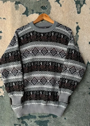 🔥 Y2K Vintage Coogi Sweater Oversize Jumper Crazy Classic Old Money Rich Made in Italy 90s, marca: Vintage Dressing, estado: Muy bueno, tamaño: M, 30,00 €, 32,20 € Protección al comprador Pro incluida