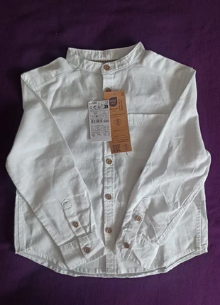 Chemise blanche garçon taille 5ans, marke: Kiabi, zustand: Neu, größe: 5 Jahre / 110, 8,00 €, 9,10 € inklusive Vinted-Käuferschutz
