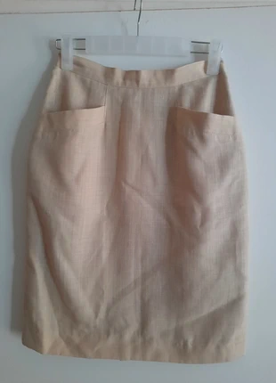 Jupe vintage courte en lin Gérard Darel taille 32, brand: Gerard Darel, condition: Very good, size: XXS / 32 / 4, €12.00, €13.30 includes Buyer Protection