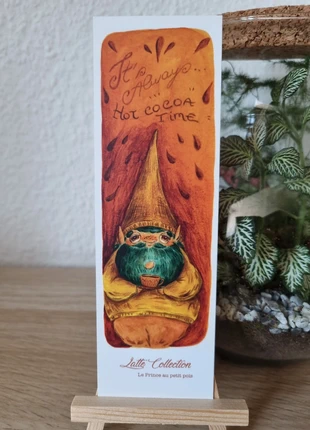 Marque-page Hot cocoa time Latte Collection Le Prince au Petit Pois 🍁, marke: Le Prince Au Petit Pois, zustand: Neu, 4,90 €, 5,85 € inklusive Vinted-Käuferschutz