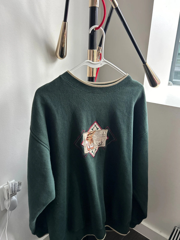 Aime Leon Dore inspired Comfy green crewneck - golf 3