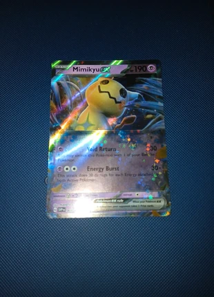 Mimikyu 4 promo holo bleed, merk: Pokémon, staat: Als nieuw, € 1,00, € 1,75 inclusief Kopersbescherming