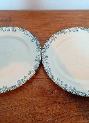 Lot de 2 plats ronds anciens en terre de fer – Modèle Savoie, marca: Terre De Fer, estado: Muito bom, €25.00, €26.95 inclui Proteção do Comprador Pro