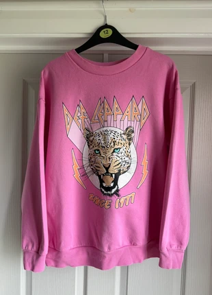 George Def Leppard Woman’s Jumper - Size M 12-14, brand: George, condition: Good, size: M / 10, £4.00, £4.90 includes Buyer Protection