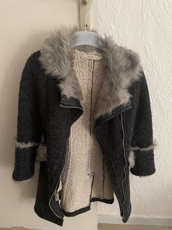 Manteau fille esprit fourrure Mini Molly Vinted