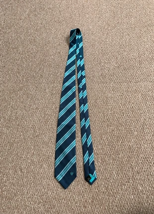 The 1690 Collection Navy & Teal Striped Silk Tie – Classic Smart Style, brand: The 1690 Collection, condition: Very good, £3.00, £3.85 includes Buyer Protection
