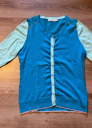 Blauw vest Liberty Island - maat 40, merk: Liberty Island, staat: Heel goed, maat: L / 40 / 12, € 5,00, € 5,95 inclusief Kopersbescherming