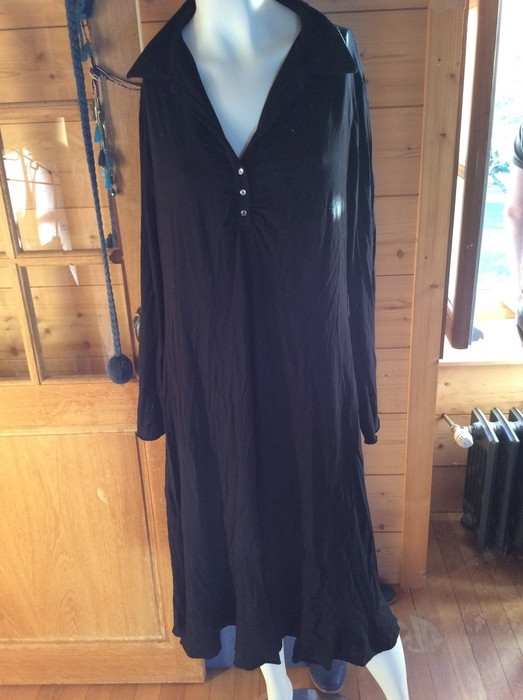 robe longue noir  1