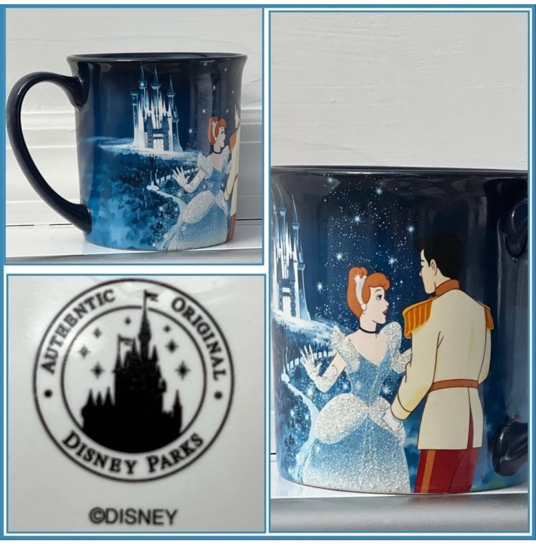 Cinderella Walt Disney World 3D Coffee Mug