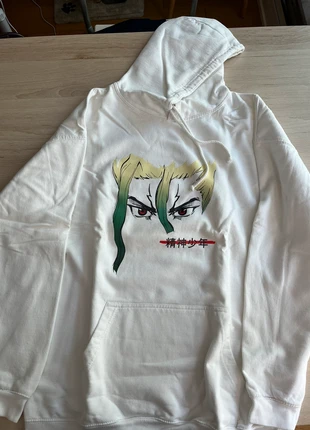 Pull Senku Dr. Stone, marque: Esprit Shonen, état: Très bon état, taille: XXL, 20,00 €, 21,70 € Protection acheteurs incluse