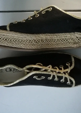 Tennis espadrilles, merk: Chaussea, staat: Nieuw zonder prijskaartje, maat: 39, € 8,00, € 9,10 inclusief Kopersbescherming