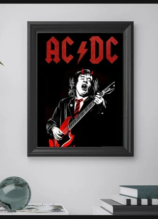 Poster con cornice "AC/DC", zustand: Neu, 13,00 €, 14,35 € inklusive Vinted-Käuferschutz