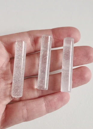 3x cilindro quartzo sintético, marca: lithotherapie, estado: Novo sem etiquetas, €3.00, €3.85 inclui Proteção do Comprador