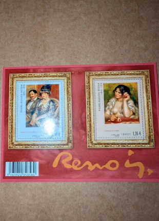 Bloc timbres France 2019 – Pierre-Auguste Renoir (neuf non oblitéré), état: Neuf sans étiquette, 4,50 €, 5,43 € Protection acheteurs incluse