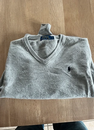 Pull Ralph Lauren - Gris - L, marca: Ralph Lauren, estado: Bom, tamanho: L / 40 / 12, €20.00, €21.70 inclui Proteção do Comprador