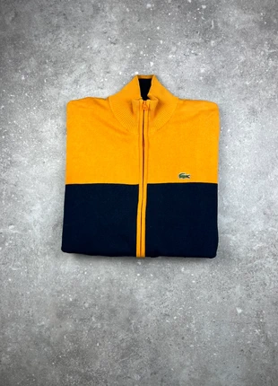 Gilet Veste Full Zip Lacoste Taille (4) M Homme Bicolore Jaune Bleu Logo Brodé #LA256, marque: Lacoste, état: Très bon état, taille: M, 36,00 €, 38,50 € Protection acheteurs (Pro) incluse