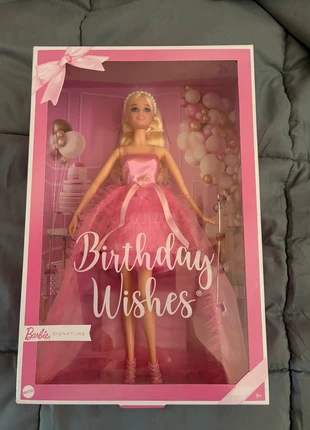Barbie Birthday Wishes NRFB, merk: Mattel, staat: Nieuw zonder prijskaartje, maat: Prematuur, tot 44 cm, € 50,00, € 53,20 inclusief Kopersbescherming