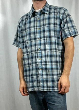 Chemise Dickies Bleu à carreaux manches courtes taille XL, brand: Dickies, condition: Good, size: XL, €14.99, €16.44 includes Buyer Protection Pro