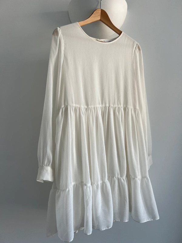 Vintage biała sukienka 4