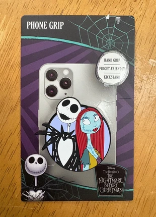 Nightmare Before Christmas phone grip, brand: Disney, condition: New with tags, £6.00, £7.00 includes Buyer Protection