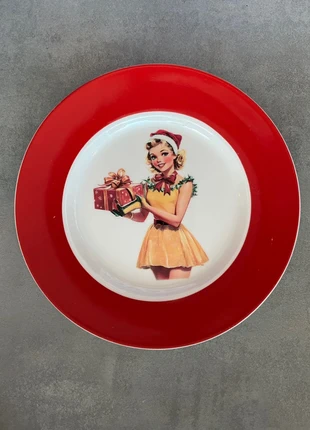 Wandbord “Vintage Christmas”, merk: Handmade, staat: Heel goed, € 10,00, € 11,20 inclusief Kopersbescherming