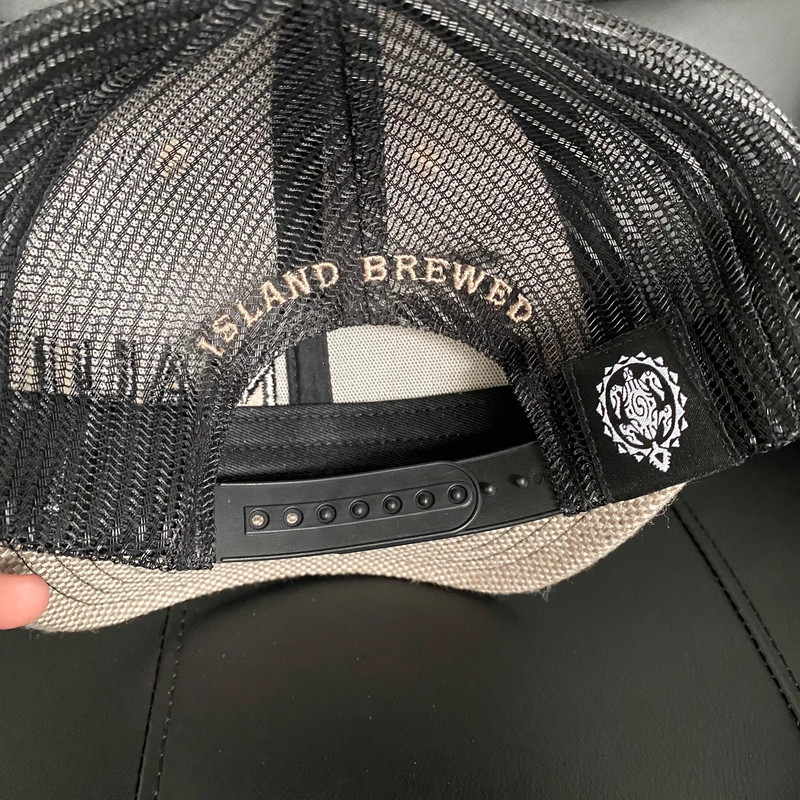 Maui Brewing Co Burlap Trucker Hat | Island Brewed 3