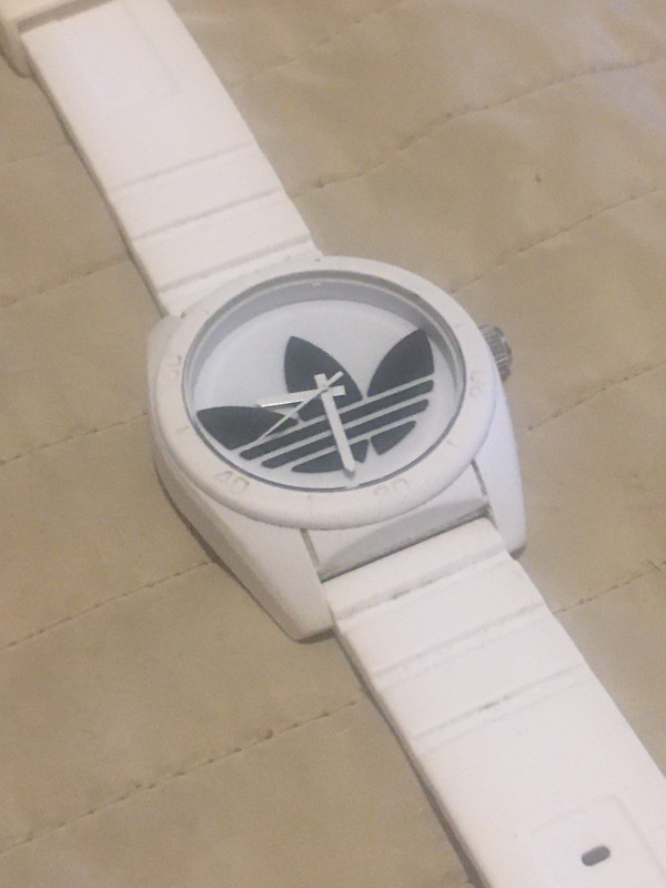 Reloj Adidas blanco original -