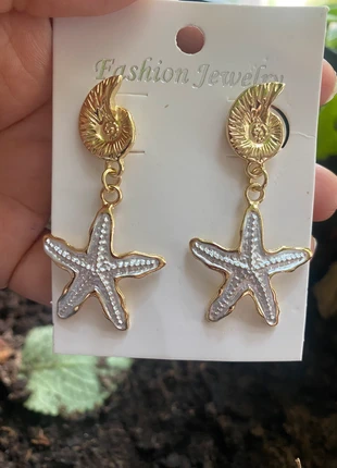 Star fish earrings, brand: Summer Vibes, condition: New with tags, £4.00, £4.90 includes Buyer Protection