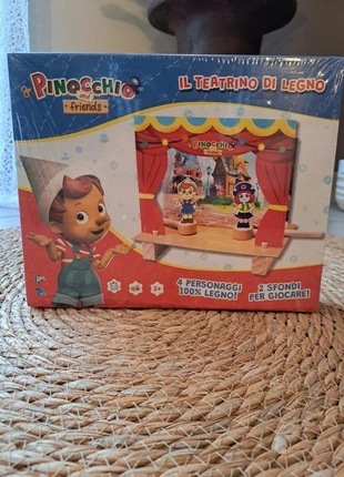Le théâtre de bois Pinocchio, marca: Pinocchio, estado: Novo com etiquetas, tamanho: 3 anos / 98 cm, €9.00, €10.15 inclui Proteção do Comprador