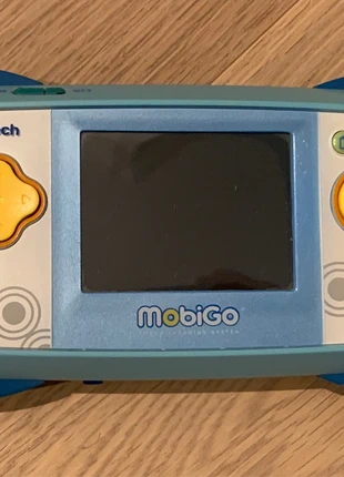Set mobigo + 4 bijhorende games, merk: MobiGo, staat: Goed, maat: 6 jaar / 116 cm, € 30,00, € 32,20 inclusief Kopersbescherming