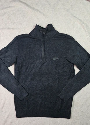 Pull homme Kaporal gris foncé M – col zippé, maille douce, excellent état, marque: Kaporal, état: Très bon état, taille: M, 47,00 €, 50,05 € Protection acheteurs (Pro) incluse