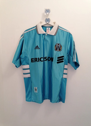 Maillot OM Maison Bouygues 1987/1988 - Taille M 