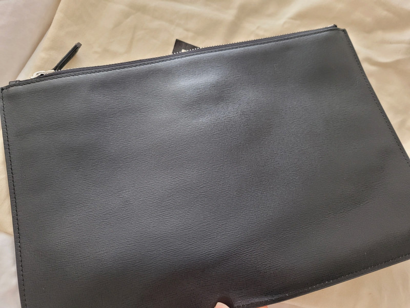 Authentic Black Fendi Karlito Leather Clutch Bag 1200 Vinted